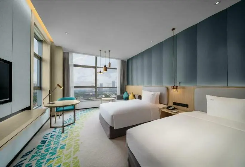 身障者適用キングサイズベッドルーム, Holiday Inn Fuyang, An Ihg