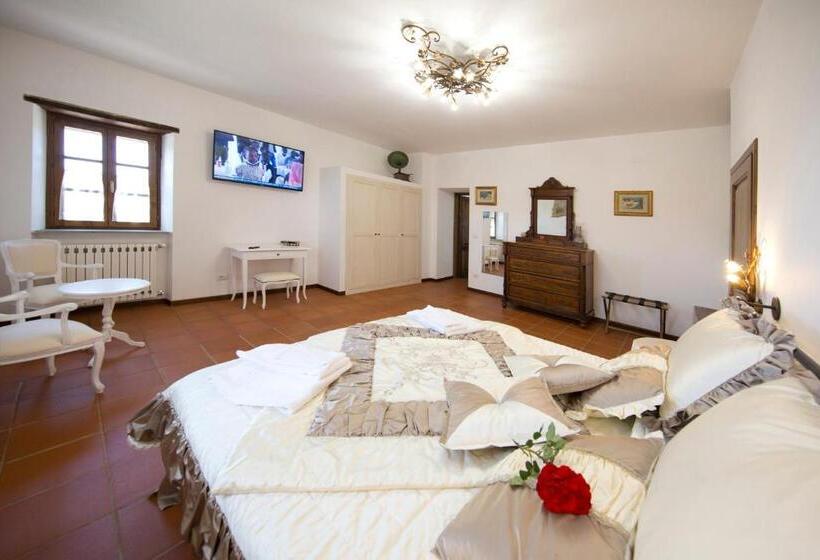 Люкс Вид на Бассейн, Podere Le Volte Country House La Mita