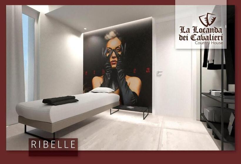 غرفة قياسية فردية مزودة بشُرفة, La Locanda Dei Cavalieri Country House