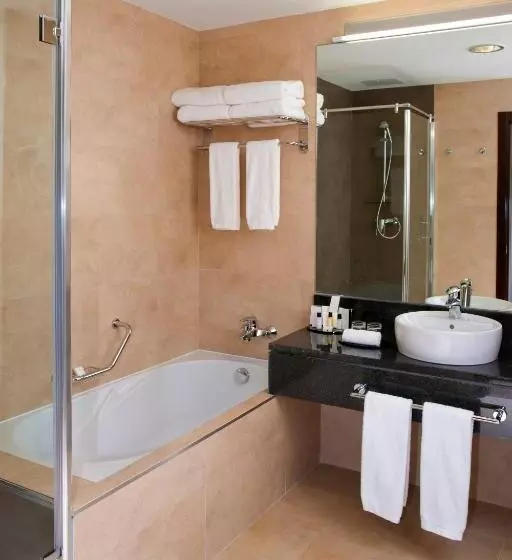 اتاق استاندارد با تخت بزرگ, Crowne Plaza Madrid Airport
