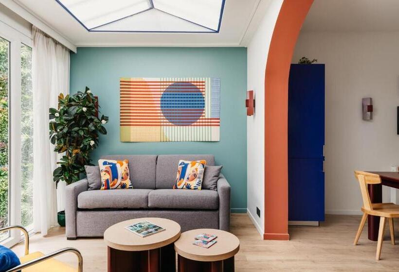 １階の１ベッドルームアパートメント, Edgar Suites Auteuil   Le Marois