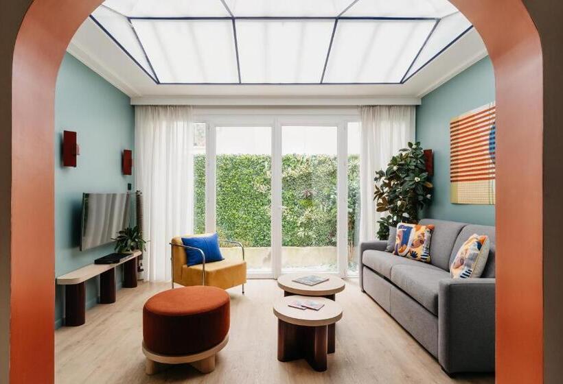 １階の１ベッドルームアパートメント, Edgar Suites Auteuil   Le Marois