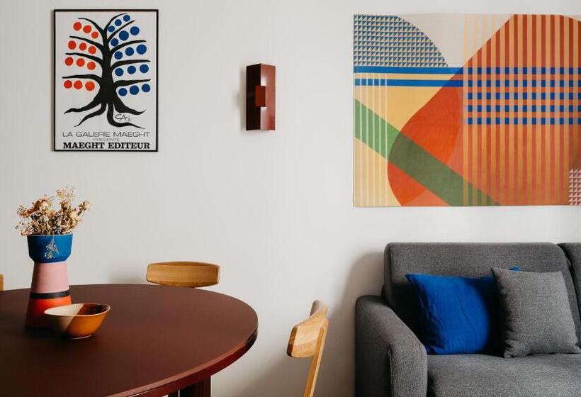 ２ベッドルームアパートメント, Edgar Suites Auteuil   Le Marois