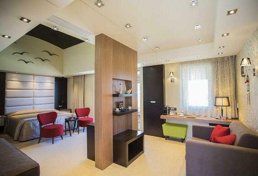 غرفة سوبيريور مطلّة علي البحر, Cretan Dream Resort & Spa