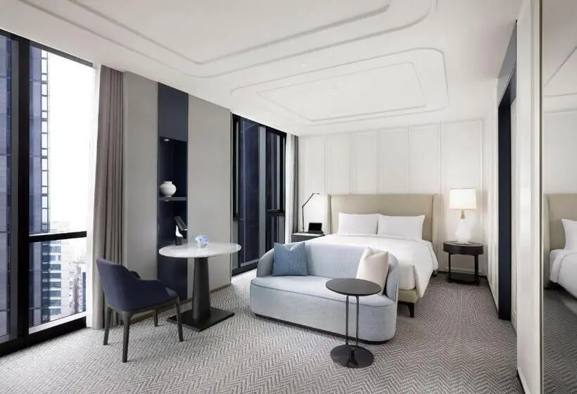 キングサイズベッドのスタンダードルーム, Sofitel Ambassador Seoul Hotel & Serviced Residences