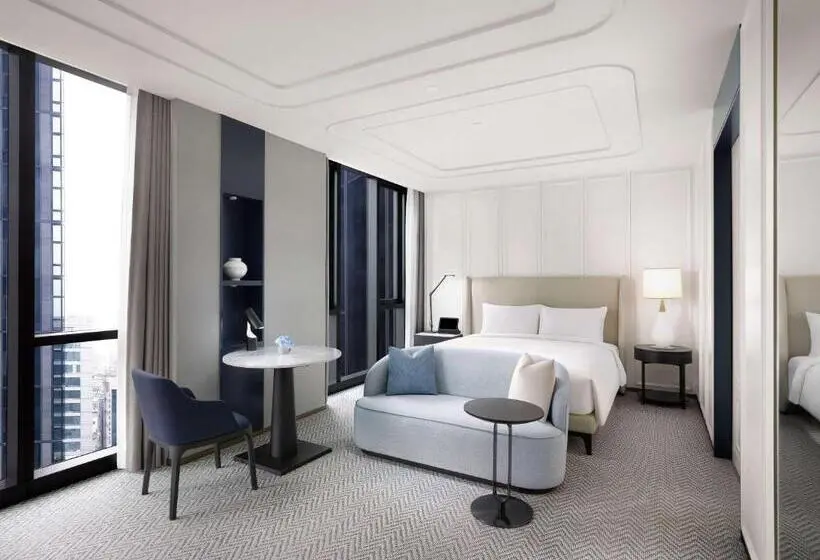 キングサイズベッドのスタンダードルーム, Sofitel Ambassador Seoul Hotel & Serviced Residences
