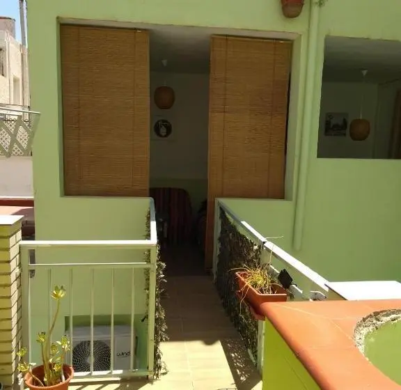 اتاق استاندارد با سرویس بهداشتی مشترک, La Pita Beach House