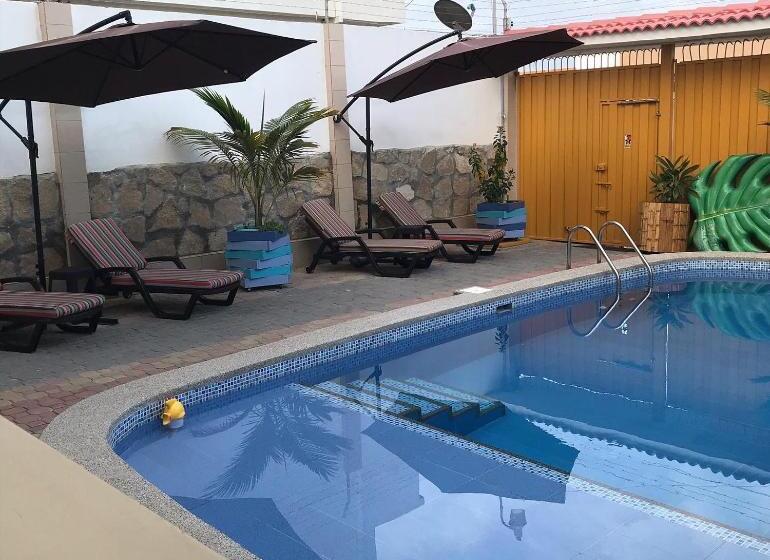 豪华海景房带阳台, Posada Estrella