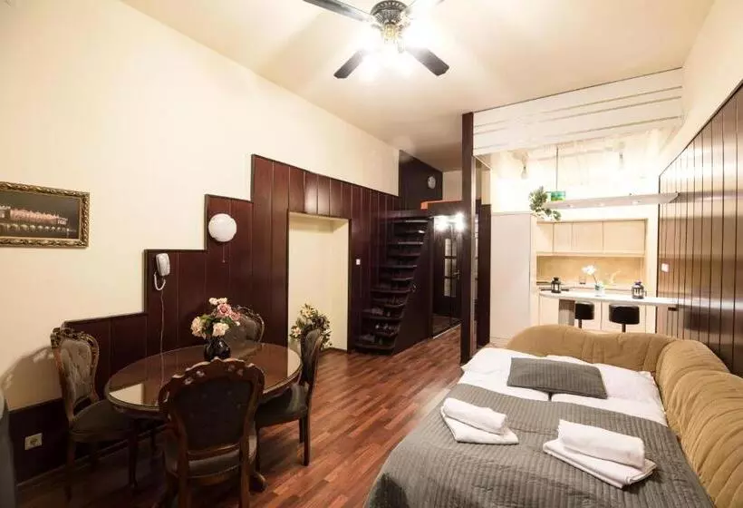１ベッドルームのデラックスアパートメント, Golden Lion Guest Rooms Szewska 19