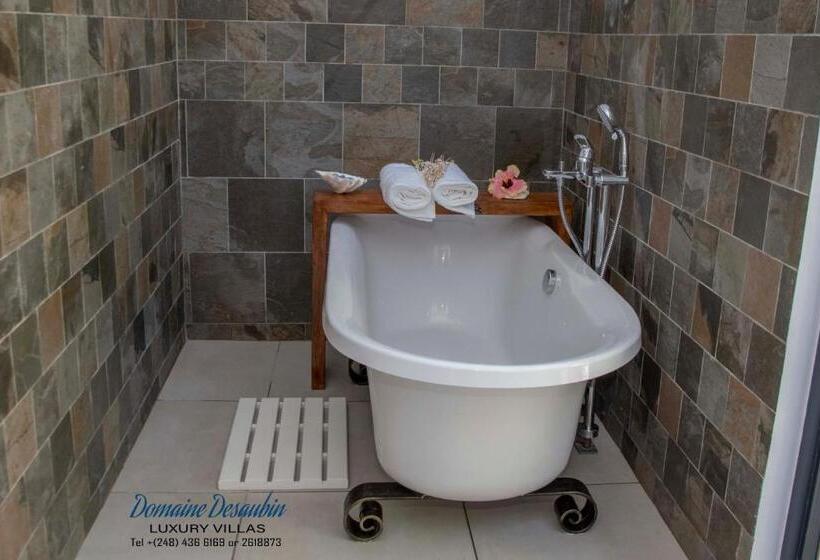 ویلای 1 خوابه با چشم‌انداز دریا, Domaine Desaubin Luxury Villas