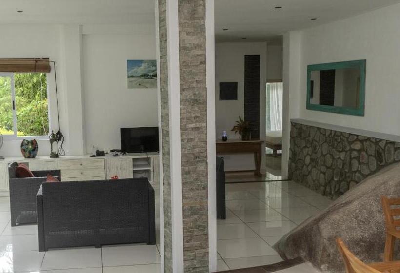آپارتمان 1 خوابه با چشم‌انداز باغ, Domaine Desaubin Luxury Villas