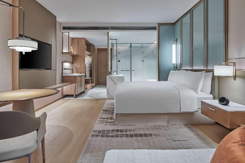 חדר דחוקס עם מיטת קינג, Hilton Changsha Riverside