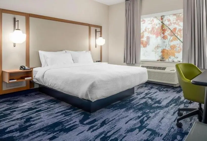 キングサイズベッドのスタンダードルーム, Fairfield By Marriott Inn & Suites Kansas City North, Gladstone
