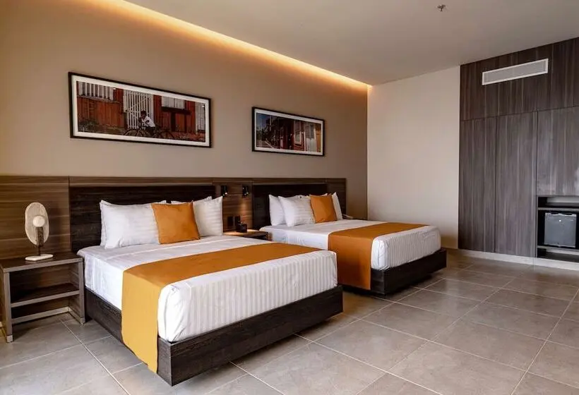２ダブルベッドのスタンダードルーム, Best Western Plus Riviera Veracruz