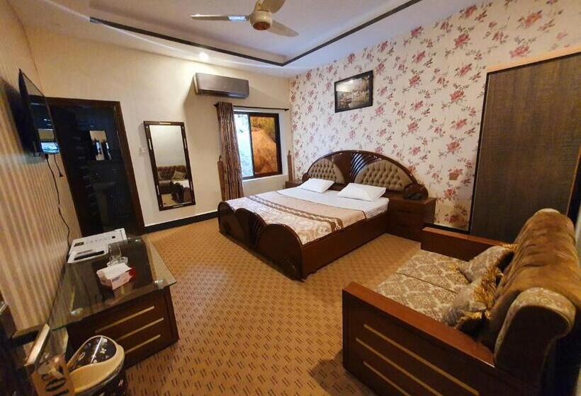 اتاق استاندارد با تخت بزرگ, Husnain Resort By Saud Khan