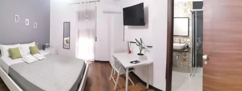 キングサイズベッドのスタンダードルーム, La Casina B&b