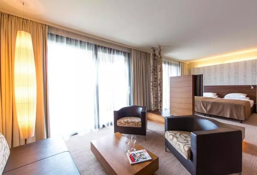 اتاق لوکس با چشم‌انداز دریاچه, Das Seepark Wörthersee Resort