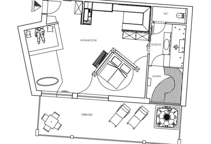 Хижина Deluxe, Mountain Village Hasenegg