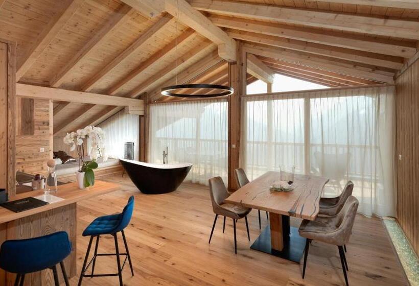 Апартаменты Пентхаус 1 Спальня, Mountain Village Hasenegg