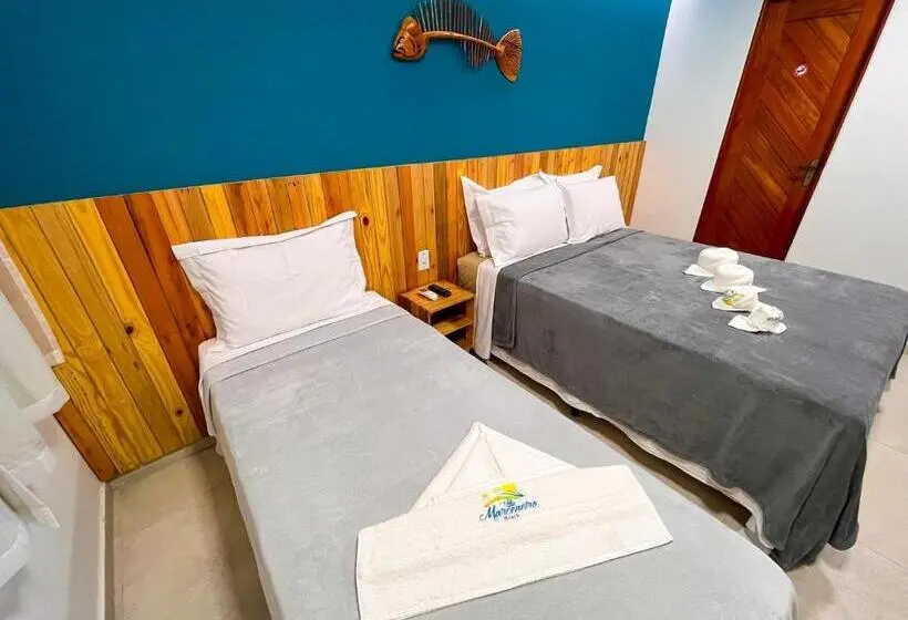 Standard Kolmen Hengen Huone, Pousada Villa Marceneiro Beach   Economia E Conforto