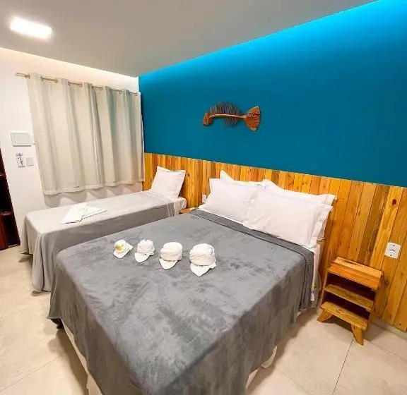 Standard Kolmen Hengen Huone, Pousada Villa Marceneiro Beach   Economia E Conforto