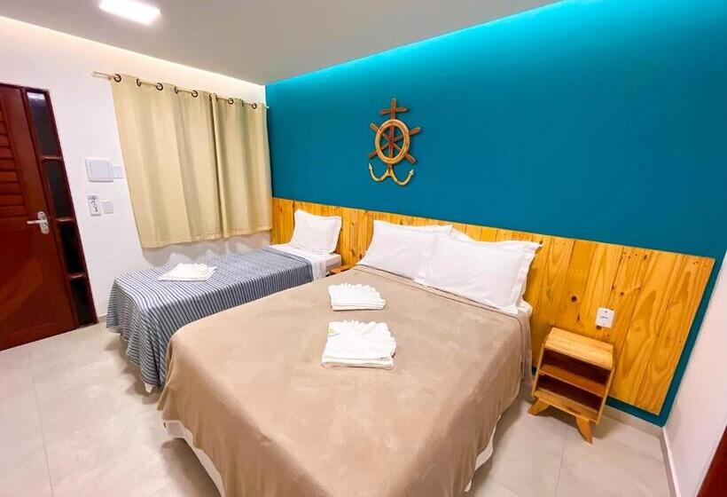 스탠다드 트리플 룸, Pousada Villa Marceneiro Beach
