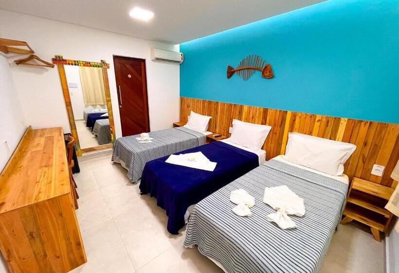 스탠다드 트리플 룸, Pousada Villa Marceneiro Beach
