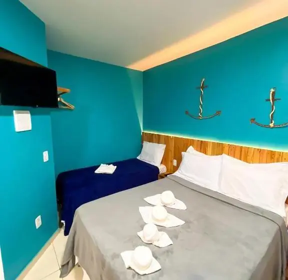 Standard Neljän Hengen Huone, Pousada Villa Marceneiro Beach   Economia E Conforto