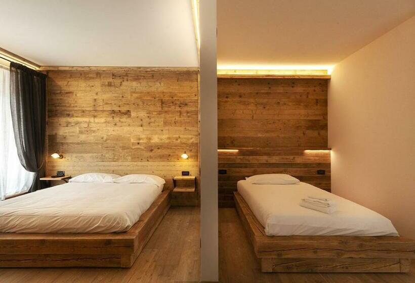 غرفة قياسية ثلاثية, Bed And Breakfast La Coa