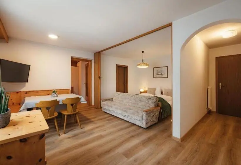 ２ベッドルームアパートメント, Residence Arche Noah   Colfosco