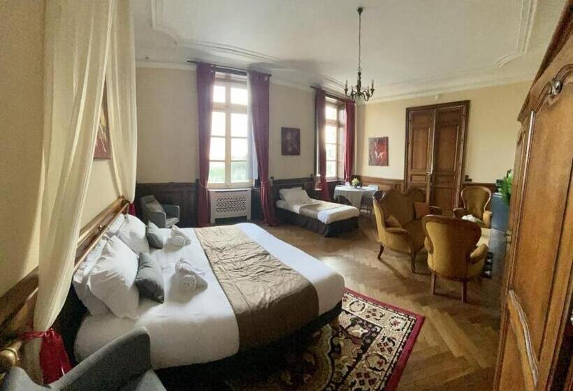 Трехместный Номер Комфорт, Hôtel Particulier Château Des Marais Proximité Et Vue Sur Le Lac De Grand Lieu