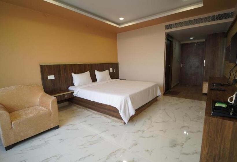 חדר דחוקס עם מיטת קינג, Laxmi Vilas Palace