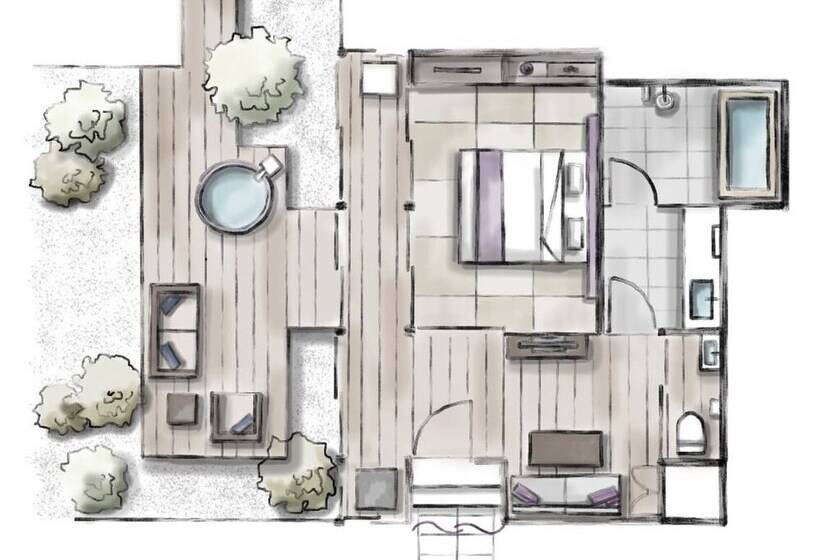 اتاق لوکس, Nazuna Obi Onsen Resort