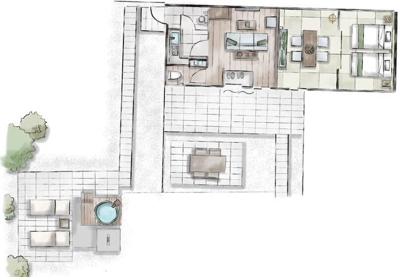 اتاق لوکس, Nazuna Obi Onsen Resort