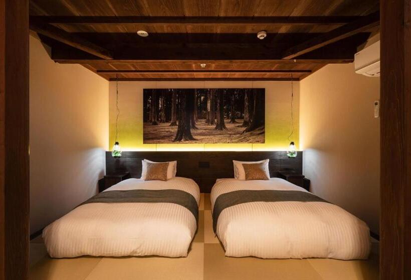 اتاق استاندارد با چشم‌انداز باغ, Nazuna Obi Onsen Resort