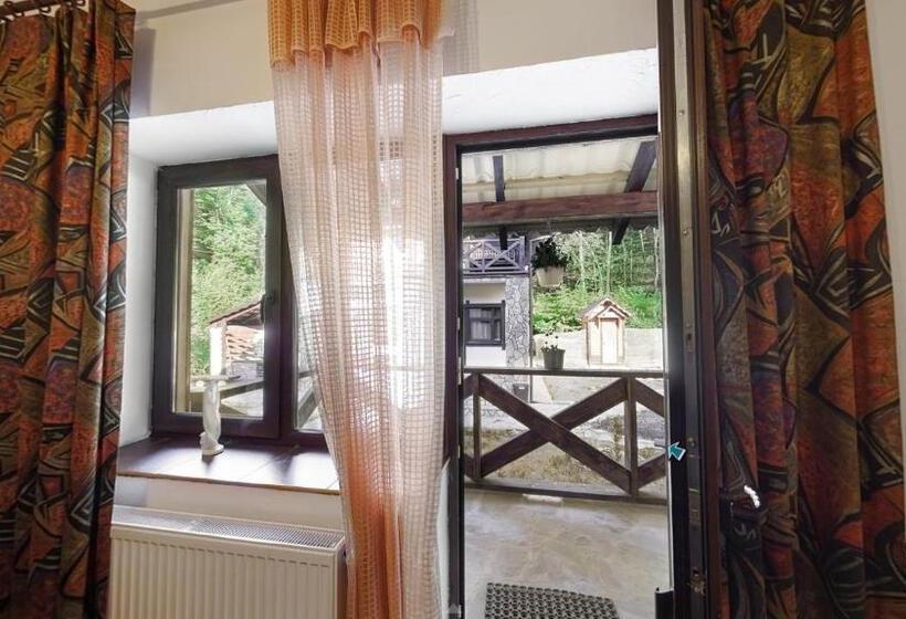 اتاق استاندارد با تراس, Chalet Vedmezhe