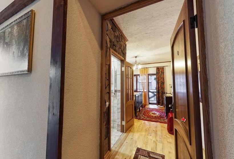 اتاق استاندارد با تراس, Chalet Vedmezhe