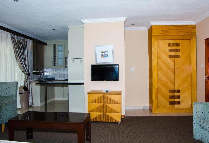 חדר דלוקס עם מיטת קינג, Kosi Bay Hippo Lodge & Resort