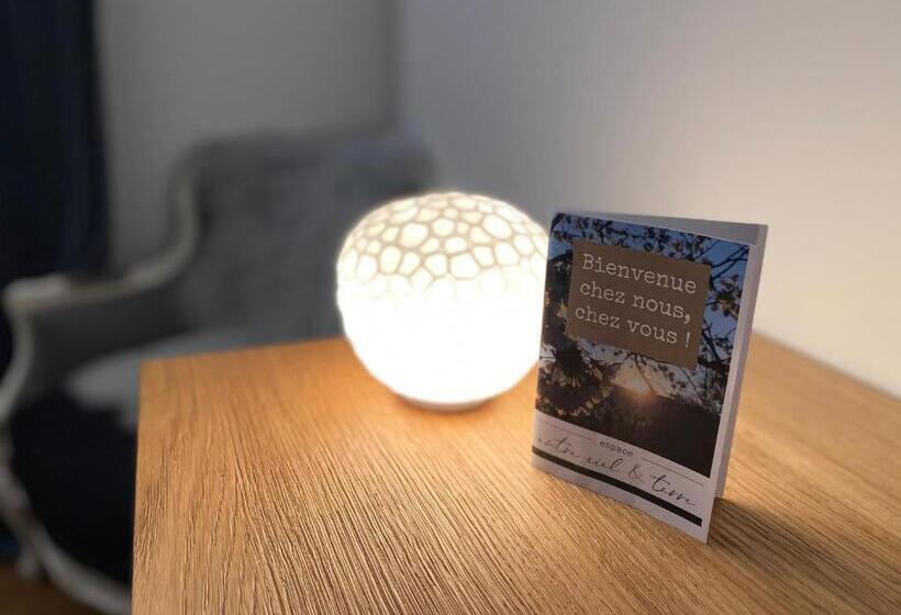 غرفة ديلوكس, Espace Entre Ciel Et Terre