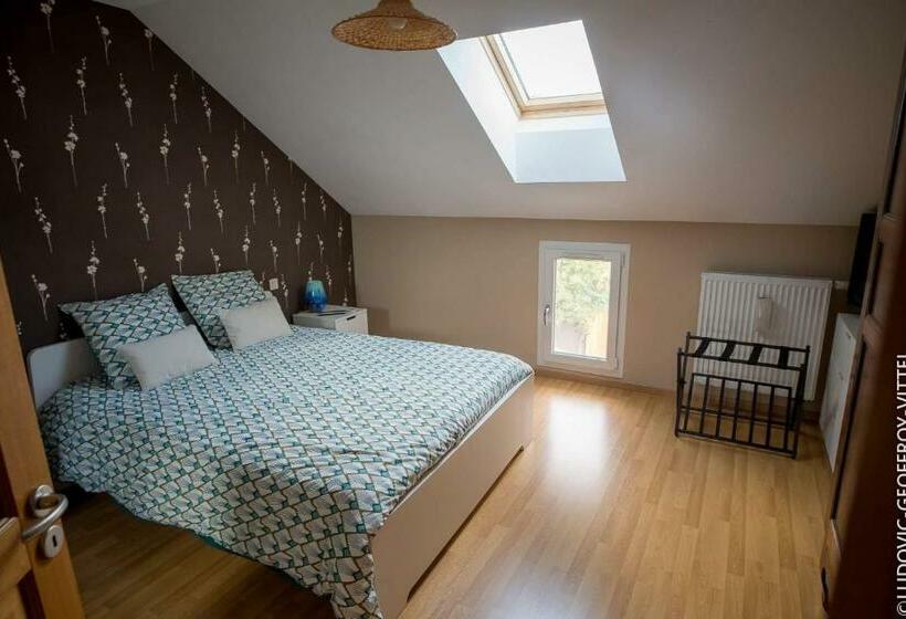 חדר סטנדרט נוף לגינה, Le Nid D Alex Spa   Rando