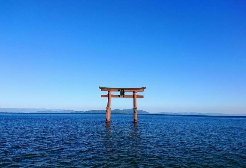 Camera Familiare Bagno Condiviso, Farm Stay Inn 母屋 Sanzaemon Tei Guesthouse Second Floor Shiga Takasima Traditional Japanese Architect