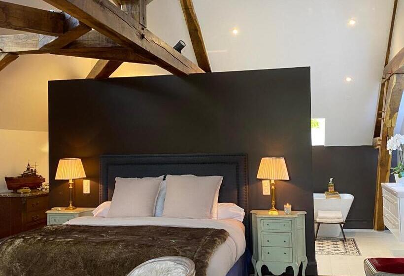 Номер Deluxe Кровать Кинг, Manoir De La Croix Saint Louis Luxury Guest House