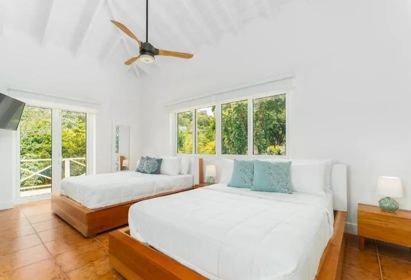 اتاق استاندارد با تراس, Blue Roatan Resort