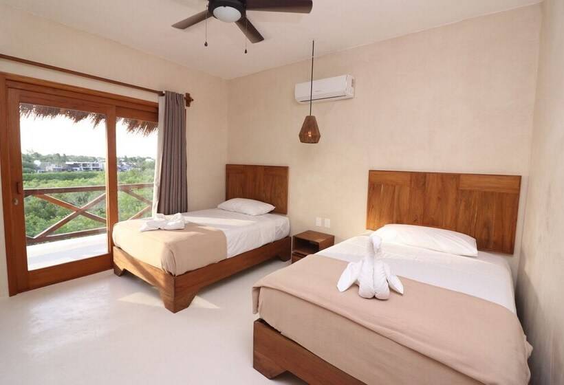 Четырехместный Номер Deluxe, Luna Roja Holbox