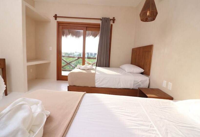 Четырехместный Номер Deluxe, Luna Roja Holbox