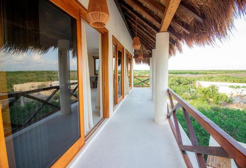 Апартаменты Пентхаус 1 Спальня, Luna Roja Holbox