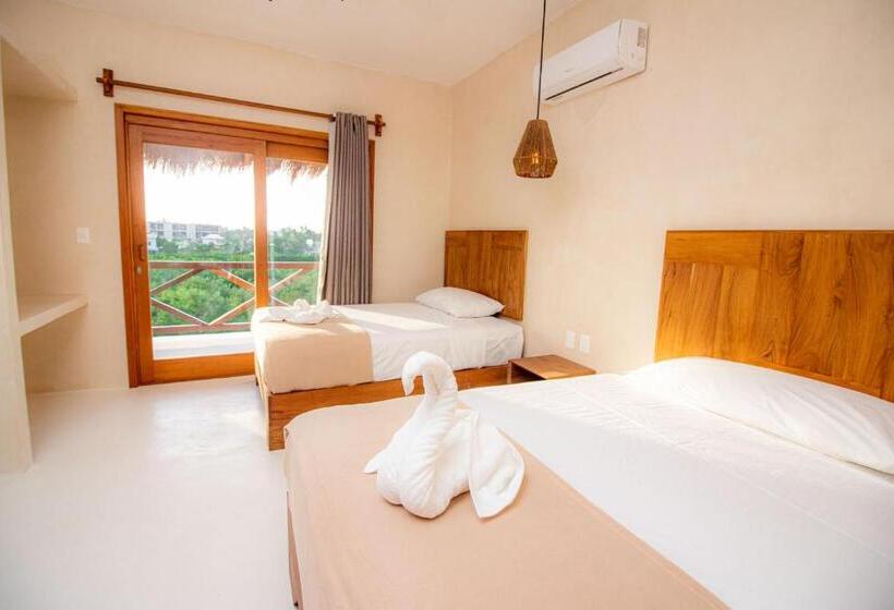 Апартаменты Пентхаус 1 Спальня, Luna Roja Holbox