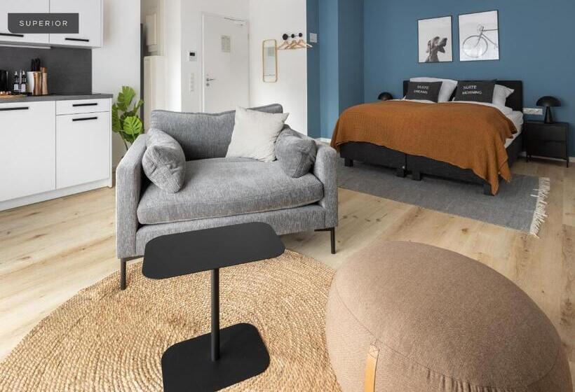 Люкс Superior, Limehome Osnabruck Johannisstraße