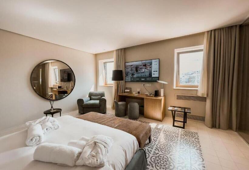 غرفة قياسية سرير كينج, Ognissanti Restaurant Spa Hotel Rooftop