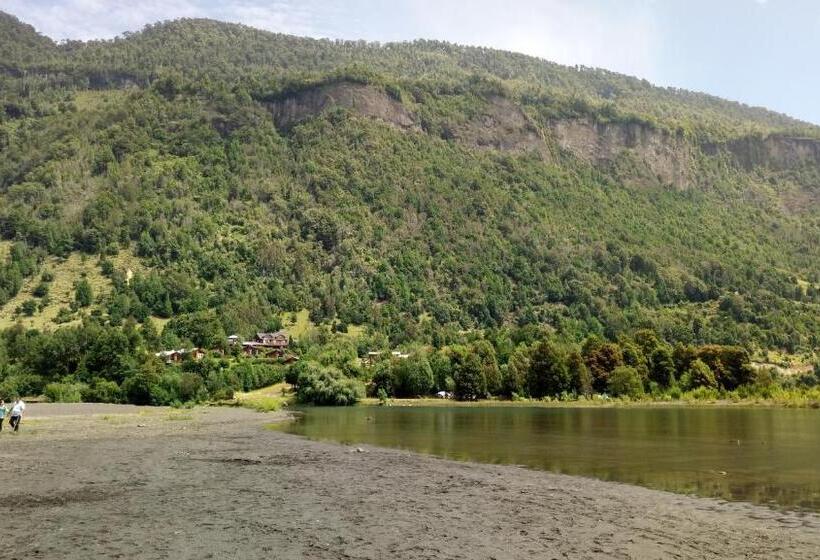 Семейный Номер, Cabaña Hualle Con Hot Tub Exclusivo Cerca De Termas Y Lago